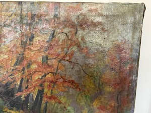 lot 45 image: Original Oil on Canvas Scenic Painting by Gretchen Meyncke