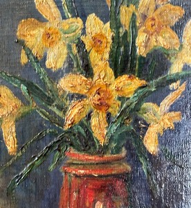 lot 309 image: Original Unframed Painting by Gretchen Menke Meyncke