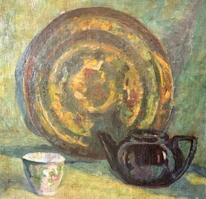lot 310 image: Outstanding Original Unframed Painting by Gretchen Menke Meyncke