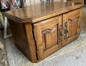 lot 312 image: Wonderful Petite Wooden Cabinet