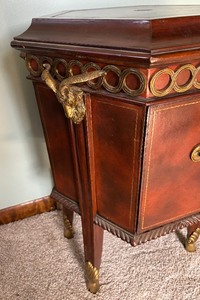 lot 331 image: Maitland Smith Hexagon Side Table