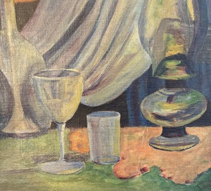lot 351 image: Original Unframed Painting by Gretchen Menke Meyncke