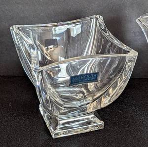 lot 63 image: Marquis by Waterford Crystal Creamer and Sugar Set