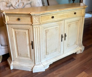 lot 358 image: Delightful Distressed Cabinet