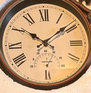 lot 380 image: New Wall Mount Clock
