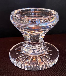lot 384 image: Pair of Waterford Crystal Candle Holders