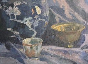 lot 386 image: Original Painting by Gretchen Menke Meyncke