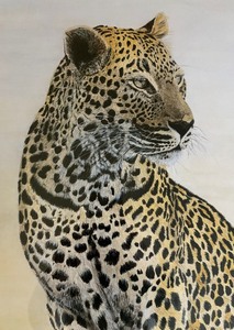 lot 388 image: Limited Edition Framed Leopard Print