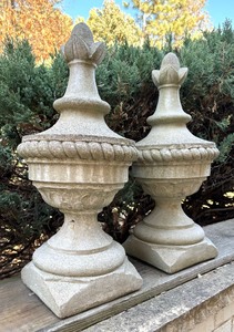lot 409 image: Two Garden Finials