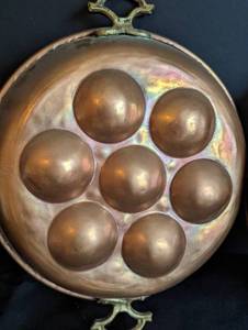 lot 77 image: Pair of Vintage Copper Molds