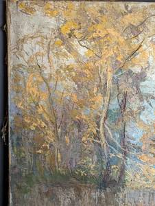 lot 83 image: Scenic Oil on Canvas Painting by Gretchen Meynke