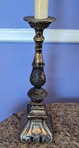 lot 218 image: Pair of Decorative Tall Table Lamps