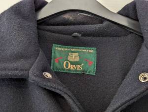 lot 229 image: Orvis Wool Button Up Jacket