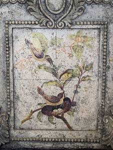 lot 217 image: Horchow Decorative Resin Wall Planter