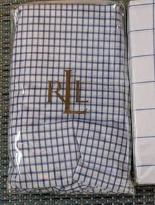 lot 124 image: Three New Ralph Lauren Pillow Case Sets