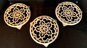 lot 445 image: Trio of Vintage Trivets