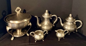 lot 270 image: Beautiful Pewter Lot