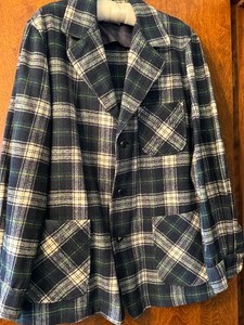 lot 32 image: Plaid Pendleton Authentic Gordon Tartan Wool Blazer