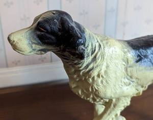 lot 487 image: English Setter Cast Iron Doorstop
