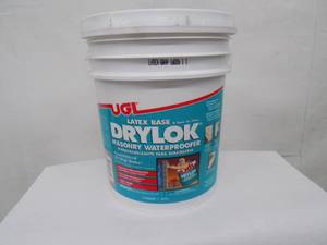 lot 1 image: 5 gallons UGL - Latex base dry lock masonry waterproofer.