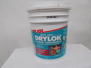 lot 2 image: 5 gallons UGL - Latex base dry lock masonry waterproofer.