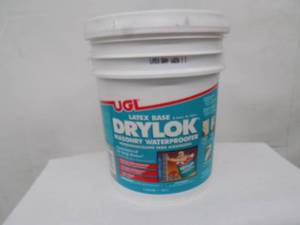 lot 3 image: 5 gallons UGL - Latex base dry lock masonry waterproofer.