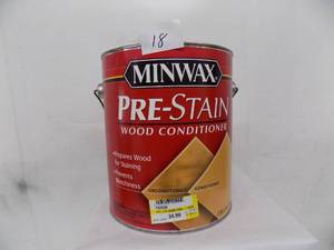 lot 18 image: 1 gal Minwax Pre- Stain wood conditioner