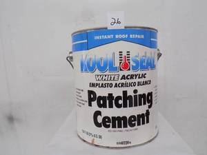 lot 26 image: 115 fl oz - Kool - Seal instant roof repair, white acrylic patching cement