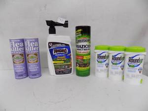 lot 71 image: 7 - Lawn and garden bug spray  weed and grass killer