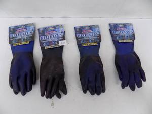 lot 80 image: 4 - Rubber Gloves (Spontex bluettes)