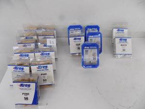 lot 82 image: Kreg Pocket hole plugs