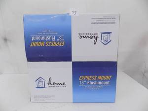 lot 93 image: 13 - Flush mount fixture (Home Impressions