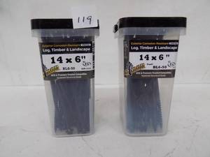 lot 119 image: 2 - Big timber exterior corrosion resistant screws.