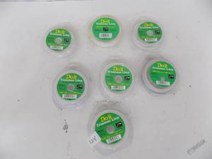 lot 124 image: 7 rolls Trimmer line .050 X-50 per roll