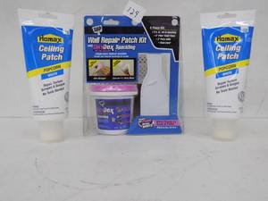 lot 129 image: Wall repair kit  ceiling patch popcorn