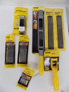 lot 190 image: 3- Stanley Surform tools  extra blades