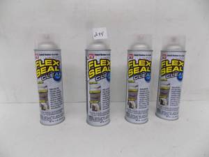 lot 244 image: 4- Flex seal clear