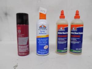 lot 257 image: Spray adhesive  Rotted wood stabilizer