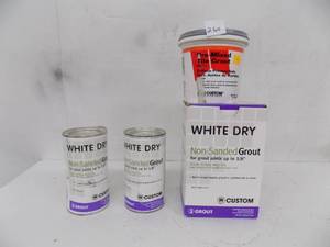 lot 260 image: grout  pre mixed grout
