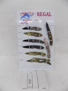 lot 283 image: Regal Marlin pocket knives