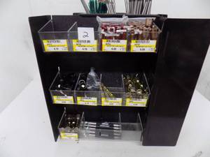 lot 285 image: Carousel with impact bits  nut setter  12x8 extension bits  shank chucks  extension adapter