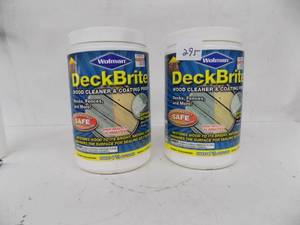 lot 295 image: Wolman deck brite powder concentrate