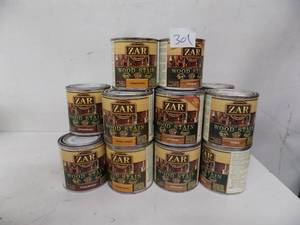 lot 301 image: 11- 12 pints ZAR wood stain
