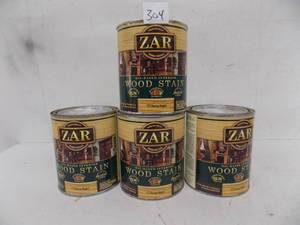 lot 304 image: 4 qts ZAR wood stain