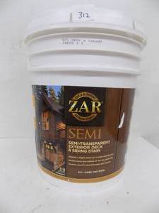 lot 312 image: 5 gal ZAR semi transparent exterior deck and siding stain