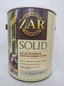 lot 321 image: 1 gal ZAR solid exterior finishes
