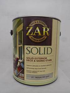 lot 324 image: 1 gal ZAR solid exterior finishes