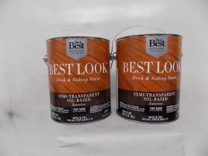 lot 365 image: 2 gal Do It Best Decking and siding stain