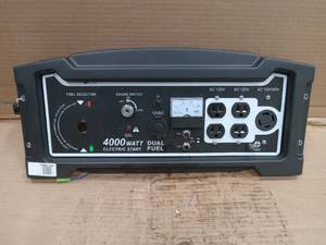 lot 27 image: 4000 watt dual fuel - electric start - part # 797250