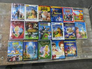 lot 69 image: Lot of 17 Kids DVDs-DisneyDreamworks